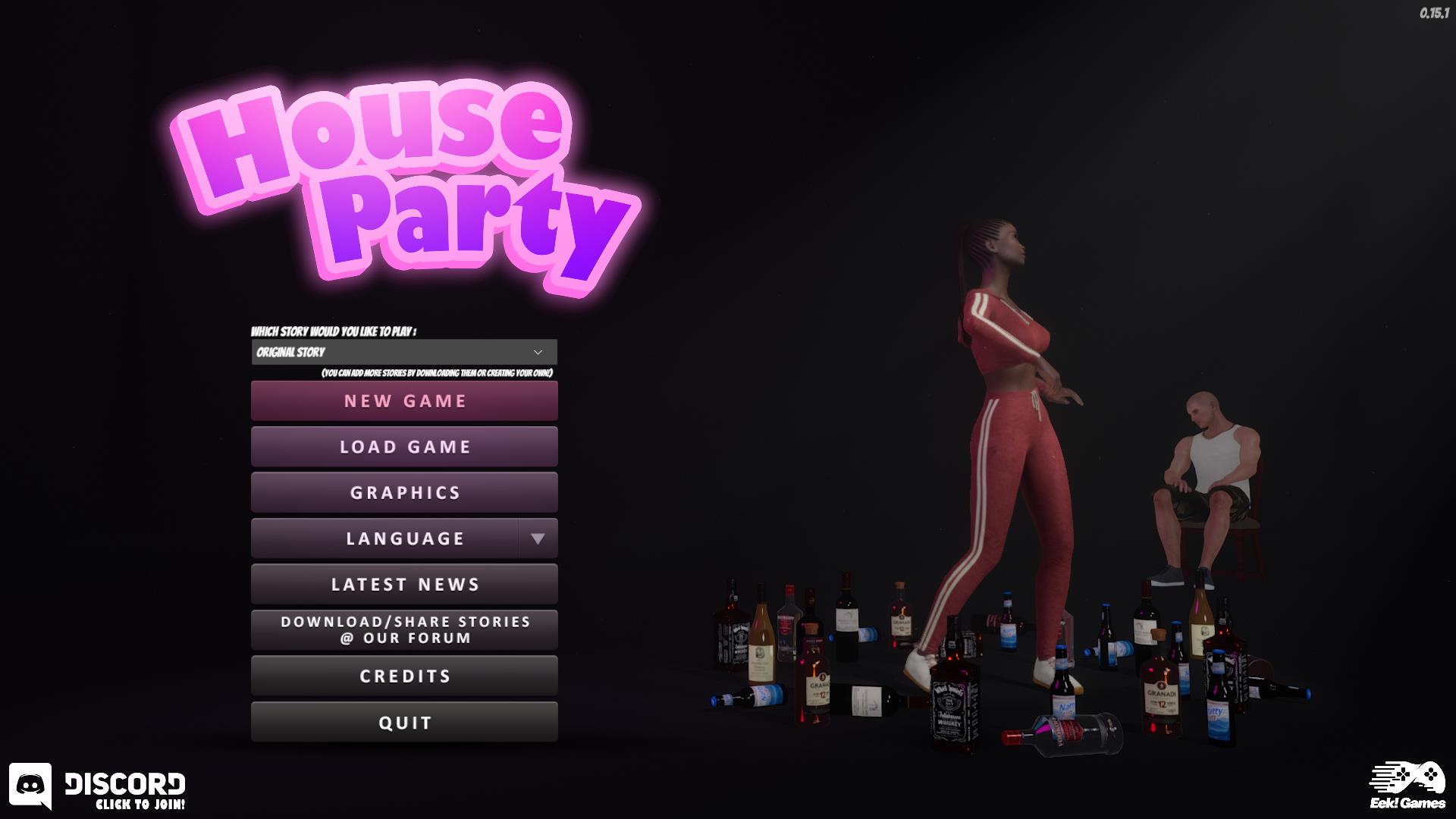 家庭派对House Party v0.15.1中文版+攻略+控制台 3D互动-七宝社