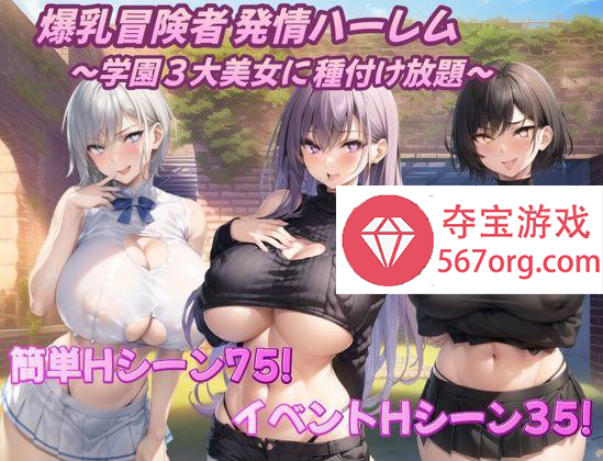 图片[2]-[PC-RPG] [新作RPG生肉巨乳]爆乳冒険者発情ハーレム～学園3大美女に種付け放題～[680M]-七宝社